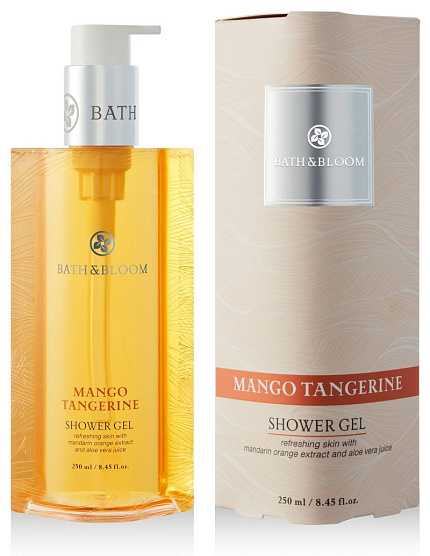 Гель для душа "Манго и танжерин" Bath&Bloom, 250 мл Гель для душа "Манго и танжерин" Bath&Bloom, 250 мл, распродажа %