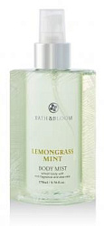Спрей для тела "Лемонграсс и мята" Bath&Bloom, 170 мл