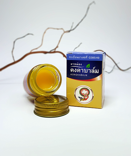Бальзам золотой Kongka Herb, 20 г Бальзам золотой Kongka Herb, 20 г, тайские бальзамы