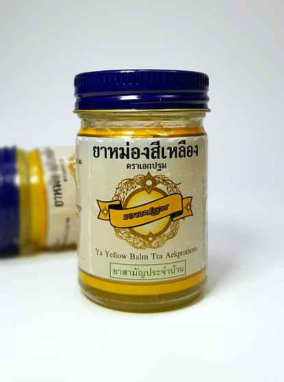 Тайский желтый бальзам Ekpathom, 50 г Тайский желтый бальзам Ekpathom, 50 г, тайские бальзамы